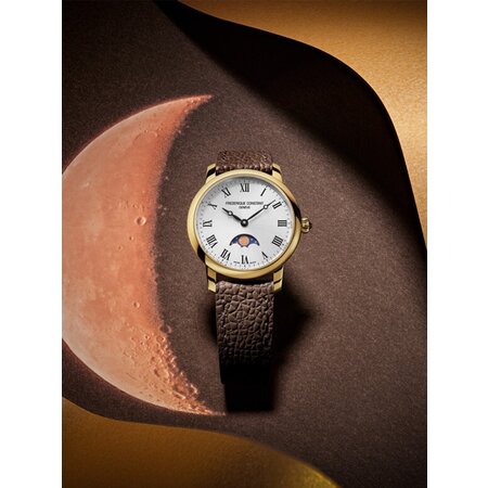 Frederique Constant FREDERIQUE CONSTANT Classics Slimline Moonphase quartz 30mm FC-206RS1S5
