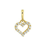 HuisCollectie HuisCollectie Hanger 14k geelgoud met zirkonia 615222