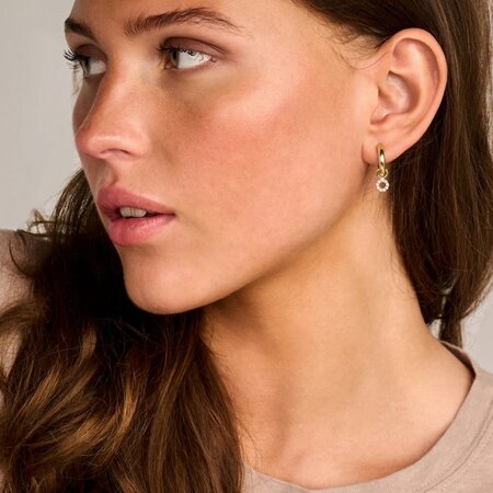 Blush Blush Creolen 14k geelgoud LG7021Y