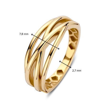 Mrs.Janssen Mrs. Janssen Ring 14k Geelgoud 615384