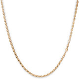 Monzario Monzario Links Collier 14k Roségoud 3.4mm 836-C