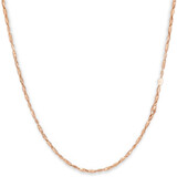 Monzario Monzario Links Collier 14k Roségoud 864-C