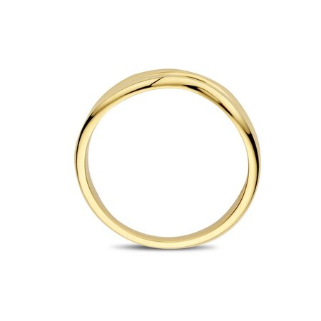 Mrs.Janssen Mrs.Janssen Waves Ring 14k geelgoud 615327