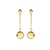 HuisCollectie HuisCollectie Oorhangers 14k geelgoud met Citrien 615326