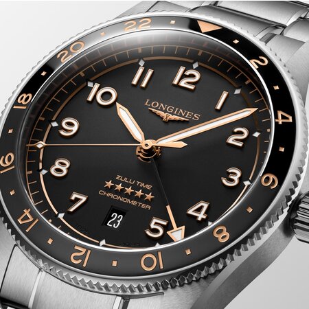 Longines LONGINES Spirit Zulu Time Automatic 42mm L3.812.4.50.6