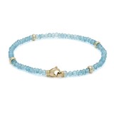 Mrs.Janssen Mrs. Janssen Armband 14k geelgoud met Bergkristal 615402