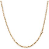 HuisCollectie Monzario Links Collier 14k Geelgoud 81C GEEL