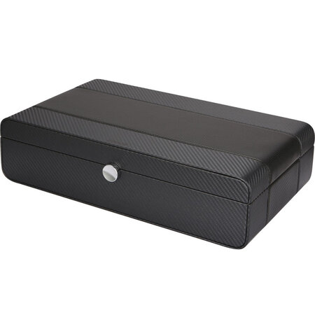 Benson Benson Black Series Carbon Fiber horloge box voor 12 horloges 615444