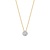 Blush Blush Diamonds Collier 14k Geelgoud met 0.15ct diamant 3603BDI