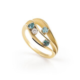 Cammilli Cammilli Ring Dune Color 18k Geelgoud met Toermalijn GAN3383UT02