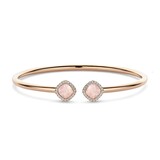 Tirisi Tirisi Milano Sweeties Bangle 18k Roségoud met Rozekwarts TB2210PQP