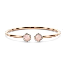 Tirisi Tirisi Milano Sweeties Bangle 18k Roségoud met Rozekwarts TB2210PQP