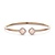 Tirisi Tirisi Milano Sweeties Bangle 18k Roségoud met Rozekwarts TB2210PQP