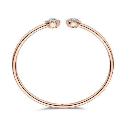 Tirisi Tirisi Milano Sweeties Bangle 18k Roségoud met diamant TB2211D(2P)