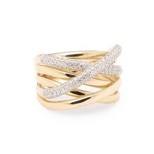 Katinka Berretty Katinka Berretty Ring Diamond Xpression 14k Bicolor met diamant 01RGW002BR