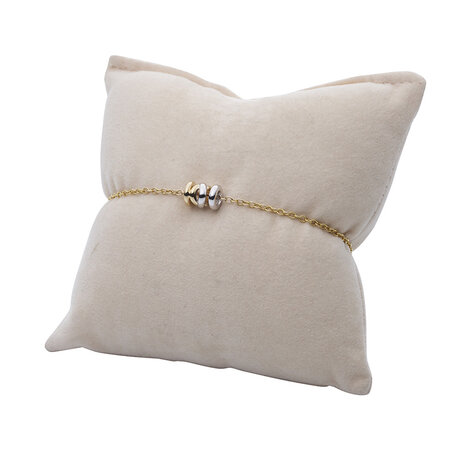 Katinka Berretty Katinka Berretty Armband Just Xpression 14k Bicolor 04AGW010