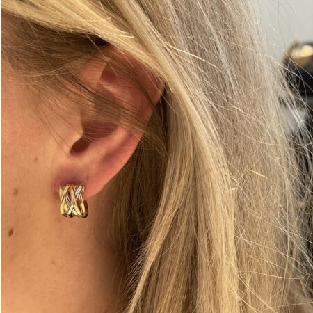 Katinka Berretty Katinka Berretty Creolen Just Xpression 14k Bicolor 04OGW000