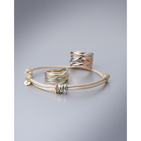 Katinka Berretty Katinka Berretty Ring Just Elegant 14k Bicolor 04RGW050