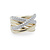 Katinka Berretty Katinka Berretty Ring Bold Diamond Xpression 14k Bicolor met diamant 05RGW042BR