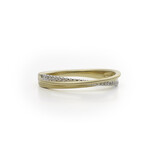 Katinka Berretty Katinka Berretty Ring Miss Elegant Small 14k geelgoud met diamant 06RGW061BR
