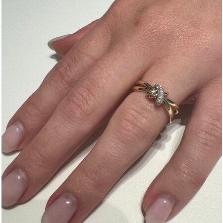 Katinka Berretty Katinka Berretty Ring Candy Xpression 14k Geelgoud met diamant 09RGW091BR