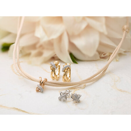 Katinka Berretty Katinka Berretty Hanger Candy Xpression 14k Geelgoud met diamant 09HGW091BR