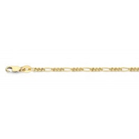 Fjory FJORY Collier 14k Geelgoud 2.3mm 40-F02,345