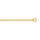 Fjory FJORY Armband 14k Geelgoud 6.6mm 40-J06,619