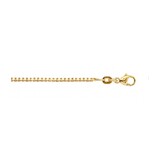 Fjory Fjory Collier 14k geelgoud 1.4mm 40-VEN01,445