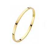 Fjory Fjory Armband 14k geelgoud 4mm vlak 40-A385804