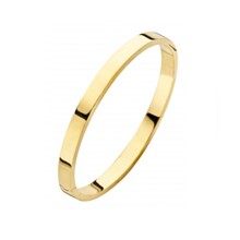 Fjory Fjory Armband 14k geelgoud 6mm vlak 40-A386306