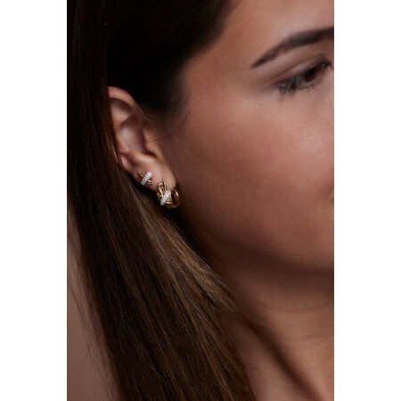 Katinka Berretty Katinka Berretty Oorstekers Candy Xpression 14k Geelgoud met diamant 09OGW091BR