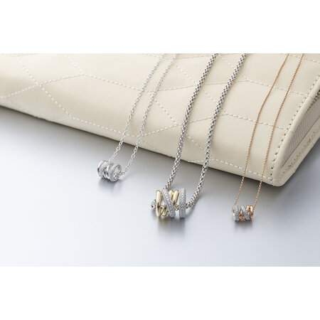 Katinka Berretty Katinka Berretty Collier Diamond Xpression Medium 14k Bicolor met diamant 01CGW022BR