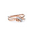 Katinka Berretty Katinka Berretty Ring Candy Xpression 14k Roségoud met diamant 09RRW091BR