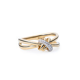Katinka Berretty Katinka Berretty Ring Candy Xpression 14k Geelgoud met diamant 09RGW091BR