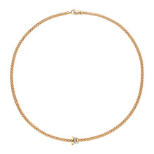 Fope FOPE Collier Prima 18k Geelgoud met diamant 74408CX_BB_G_GBG_045