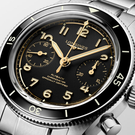 Longines LONGINES Spirit Pilot Flyback Mechanical 39.5mm L3.721.4.53.6