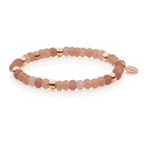Bron BRON Armband Reflex 18k Roségoud met Maansteen 8AR3985MIX85