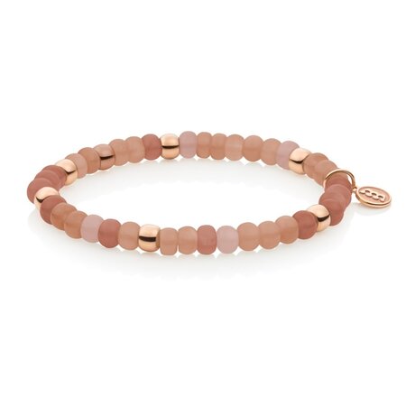 Bron BRON Armband Reflex 18k Roségoud met Maansteen 8AR3985MIX85