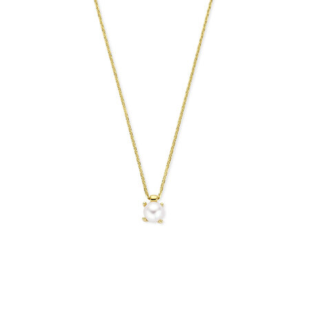 HuisCollectie HuisCollectie Collier 14k geelgoud met zoetwater Parel 615878