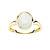 Mrs.Janssen Mrs.Janssen Ring 14k Geelgoud met opaal 615700