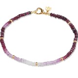 Y&G Y&G Armband 14k geelgoud met Robijn ROB1002AB