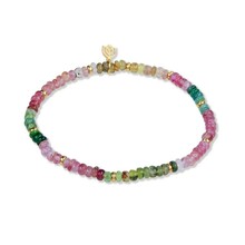 Y&G Y&G Armband 14k geelgoud met Toermalijn 10-4051