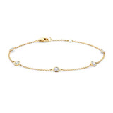 Blush Blush Armband 14k geelgoud met zirkonia 2238YZI