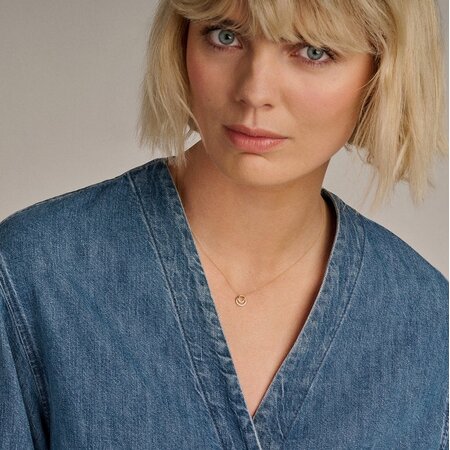 Blush Blush Collier 14k geelgoud met zirkonia 3193YZI