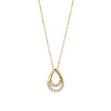 Blush Blush Collier 14k geelgoud met zirkonia 3195YZI