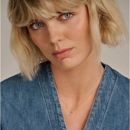 Blush Blush Collier 14k geelgoud met zirkonia 3195YZI