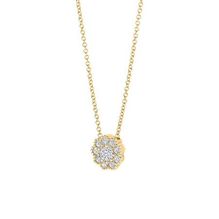 Blush Blush Collier 14k geelgoud met zirkonia 3196YZI