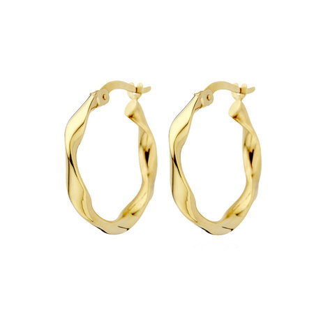 Mrs.Janssen Mrs. Janssen Creolen 14k geelgoud 616063