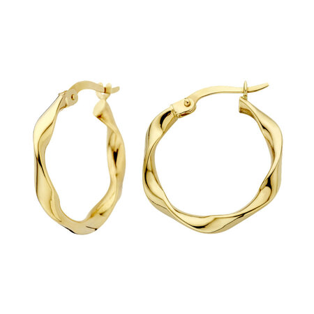 Mrs.Janssen Mrs. Janssen Creolen 14k geelgoud 616063